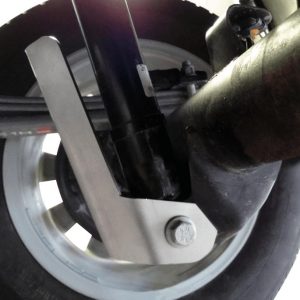 “Desert” Stainless Steel Stone Chip Protection Kit For Both Rear Axle Shock Absorbers